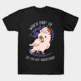 Moluccan Cockatoo Parrot Aaaa T-Shirt